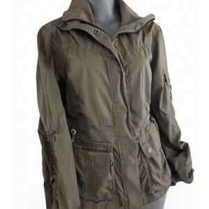 Eddie Bauer Olive Green Utility Jacket